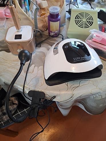 Peşəkar dırnaq baxımı üçün avadanlıqlar dəsti - SUN X19 MAX UV/LED