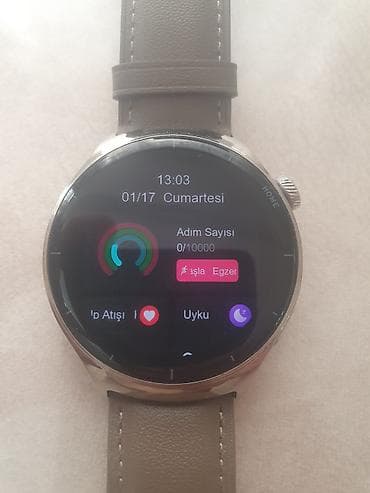 xiomi mi 9 t: Smart saat, Mibro, Sensor ekran, rəng - Gümüşü — 4