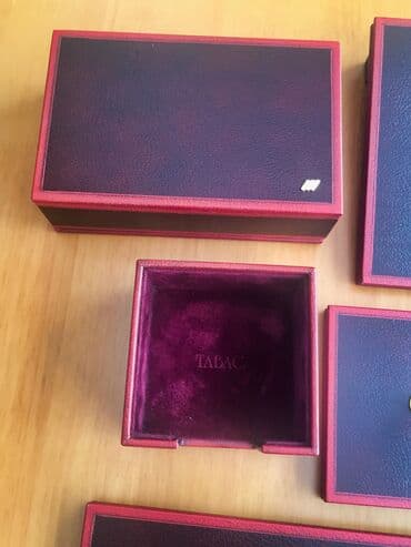 advent calendar qiyməti: Təmiz dəridən hazırlanmış orijinal "Tabac" masaüstü dəftərxana dəsti — 3