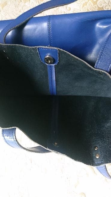 dəri canta: Canta deridi, olcu 40/35 cm — 3