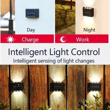 Süni güllər: Bağ işıqı Divara quraşdırılmış, 6 Vt — 3