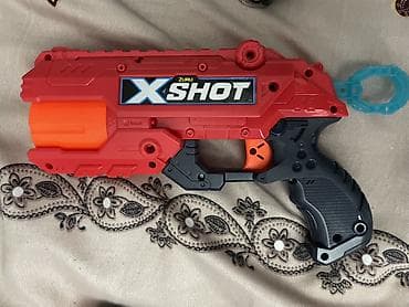 silah oyuncaq: ZURU X-Shot oyuncağı – əl ilə atılan dart tapançası — 1