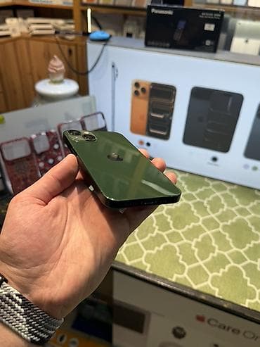 ayfon 14 pro: IPhone 13, Зеленый, Беспроводная зарядка — 3