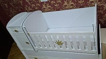 Oğlan və qız üçün, Dördbucaq, Beşik, Dəstsiz, Matras ilə, Yellənmə mexanizmsiz — 3