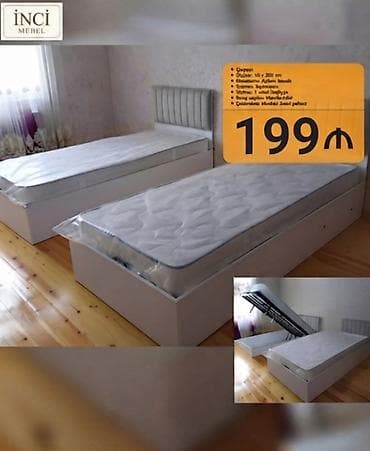 Yeni, Təknəfərlik çarpayı, Bazalı, Matras ilə, Siyirməsiz, Azərbaycan lalafo.az -da Yeni, Təknəfərlik çarpayı, Bazalı, Matras ilə, Siyirməsiz, Azərbaycan