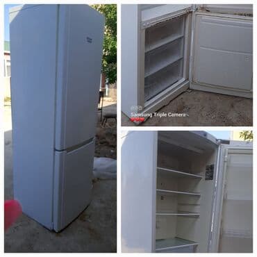 ev soyduculari: İki qapılı soyuducu (aşağıda dondurucu) - Rəng: ağ, minimal dizayn - — 1