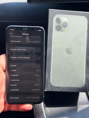 IPhone 11 Pro, 256 GB, Matte Midnight Green lalafo.az -da IPhone 11 Pro, 256 GB, Matte Midnight Green