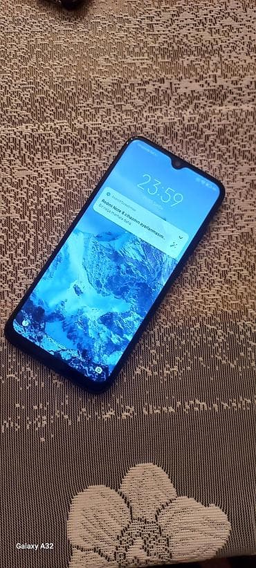 xiaomi pad 5 pro: Redmi Note 8, 64 GB, rəng - Qara, Barmaq izi — 2