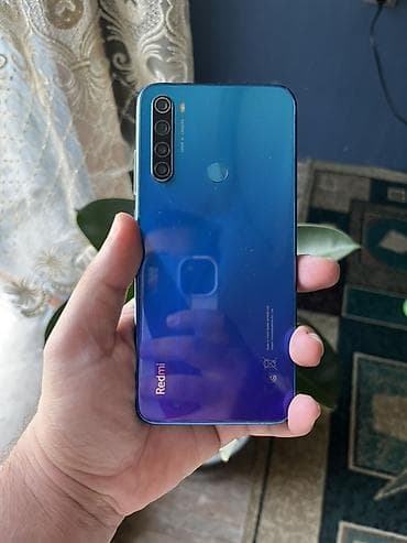 samsung s3350 ch@t 335: Redmi Note 8, 64 GB, rəng - Göy, Barmaq izi, İki sim kartlı, Face ID — 2