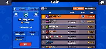 solid 504: Brawl Stars hesabı - Ümumi kubok: 33 504 - Savaşçılar: 66/103 - Öndə — 3