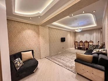 berde ev: İcarəyə verilir 3 otaqlı yeni tikili 137 m², İnşaatçılar m. Qələbə — 2