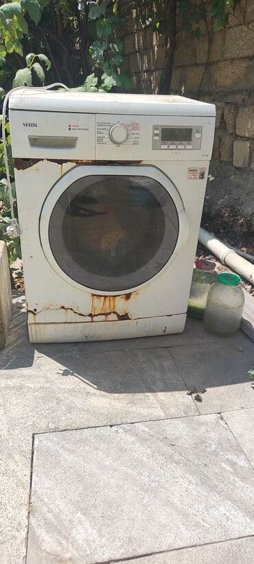 Бытовая техника: Стиральная машина Vestel, 6 кг, Требуется ремонт, Автомат, Без сушки, Нет кредита, Самовывоз — 2