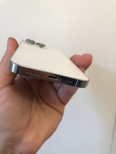 iphone 12 pro max baku: IPhone 13 Pro, 256 GB, Ağ, Simsiz şarj, Face ID — 4
