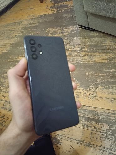 2 nci el telefon: Samsung Galaxy A32, 128 GB, rəng - Qara, Face ID — 1