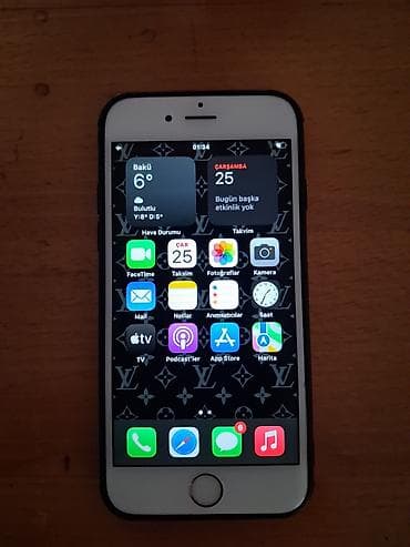 iphone 13 kontakt: IPhone 6s, Gümüşü, Barmaq izi — 3