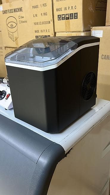 Restoran, kafe avadanlığı: Daşınan Buz Hazırlayan Cihaz – Kompakt stolüstü model - Rəng: qara — 2