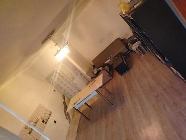 kreditle heyet evi: 2 otaqlı həyət evi - Plan: 1 mərtəbə, 2 otaq (geniş zal + yataq — 4