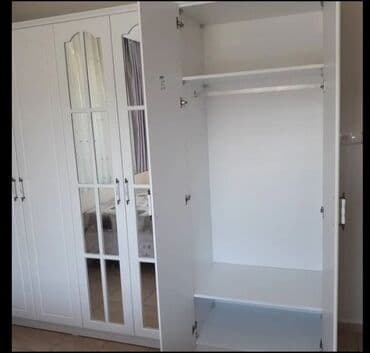 metbex dolabı: Düz dolab, Mətbəx üçün, Qonaq otağı üçün, Dəhliz üçün, Qarderob, Açılan, Korpuslu — 6