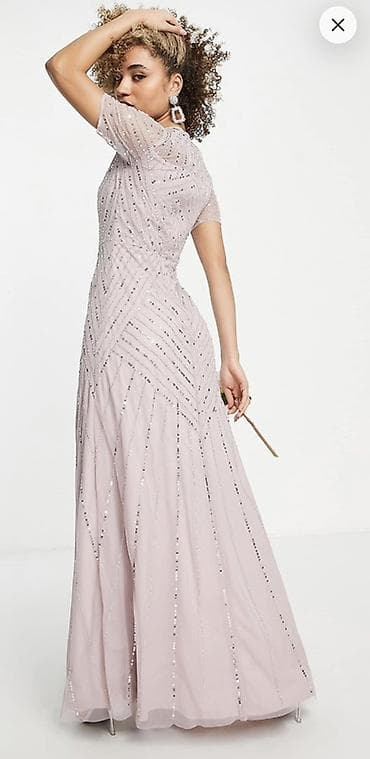 kuşon pudra: Ziyafət donu, Maksi, Asos, M, L — 2