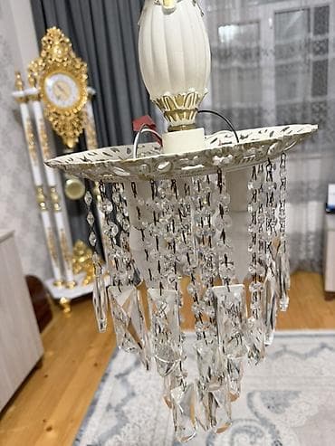kalidor ucun lustur: Çılçıraq, 1 lampa, Metal — 3
