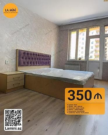 İkinəfərlik çarpayı, Bazalı, Matras ilə, Siyirməli lalafo.az -da İkinəfərlik çarpayı, Bazalı, Matras ilə, Siyirməli
