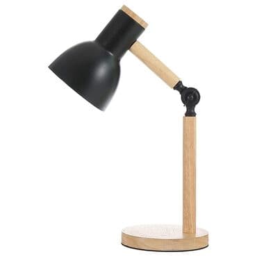 qara pol taxtasi: Taxta əsaslı, qara rəngli, stolüstü lampa. Bu model oxu masası, yataq — 3