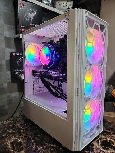 Kompüter ehtiyyat hissələri: Yeni 12400f, 16 gb ram, 512 gb ssd m2, 800 watt+80 psu, Vga Rx 5500 xt — 3