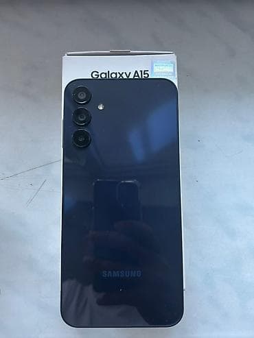 ipad mini a17 pro: Samsung Galaxy A15, 128 GB, rəng - Göy, Zəmanət, İki sim kartlı, Face ID — 2