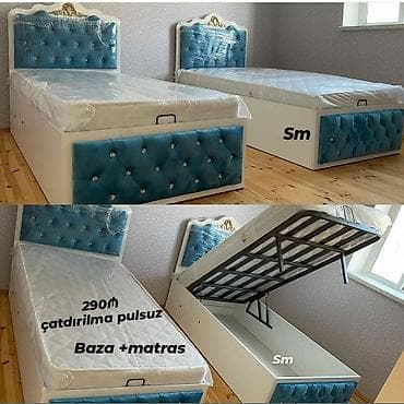 Yeni, Təknəfərlik çarpayı, Bazalı, Matras ilə, Azərbaycan