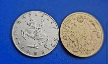 suviner pullar: ️gumuş ✅ avstri̇a respubli̇kasina ai̇d gümüş si̇kkə nomi̇nali 5 — 3