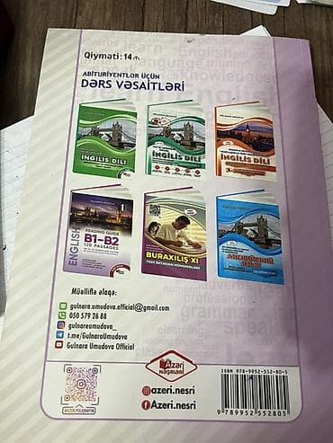 i̇ngilis dili: Məhsul: İngilis dili “Reading Guide B1–B2: 120 Passages” (Gülnarə — 2