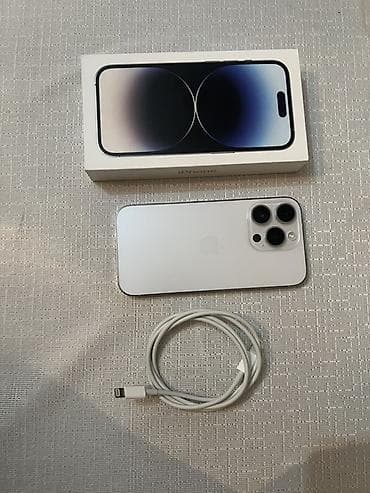 2 ci el iphone 14: IPhone 14 Pro, 256 GB, Gümüşü, Simsiz şarj — 1