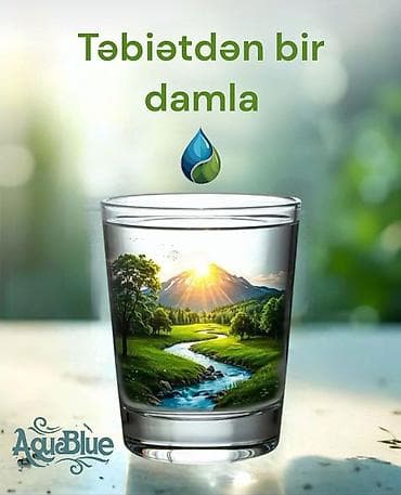 su sifarisi: AquaBlue – 19 litrlik içməli su 3.50 Azn - Yay kampaniyası: Ay — 4