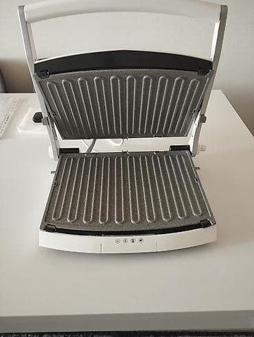 panel cit: Karaca elektrikli tost və ızgara aparatı - Rəng: ağ/gümüş - Qapaqlı — 3