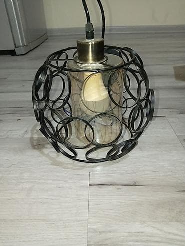 projektor isiq: Çılçıraq, 2 lampa, Metal — 1