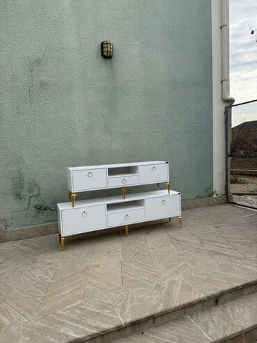 misar 1: Yeni, Düz TV altlığı, Polkalı, Laminat, Azərbaycan — 10