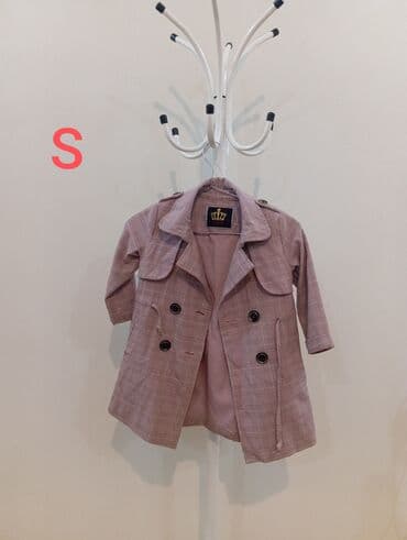 qız geyimleri: Uşaq üçün klassik stilində plaş/kaban. Xüsusiyyətlər: - Ölçü: S — 1