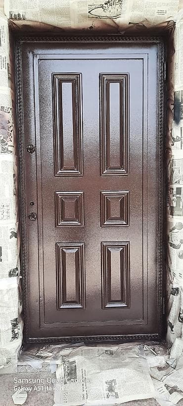 plastik pencere qapi: Rəngsaz isleri — 10