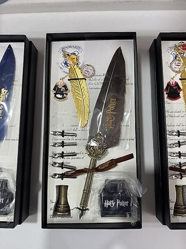 rəssamlıq ləvazimatları: Məhsul: “Harry Potter” temalı qələm və yazı dəsti Peru mürəkkəb — 6