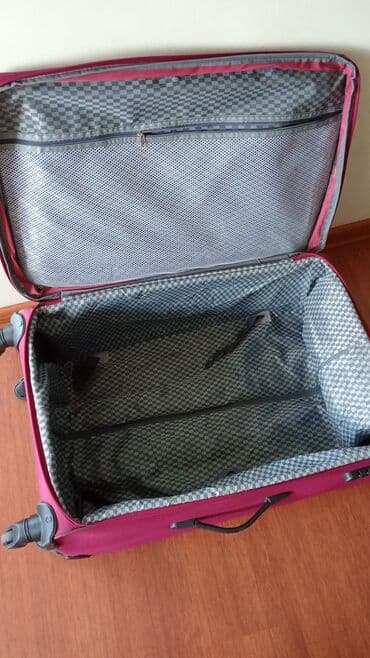 купить бу чемодан: Boyuk olchudu. Extra baqaj. Ideal veziyyetdedi. Hechbir problemi — 4