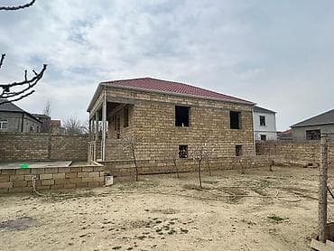 sarayda ev: Saray 4 otaqlı, 137 kv. m, Kredit yoxdur, Təmirsiz — 2