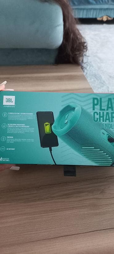 dinamikler: Yeni JBL Kolonka, Növ - Portativ, rəng - Yaşıl — 7