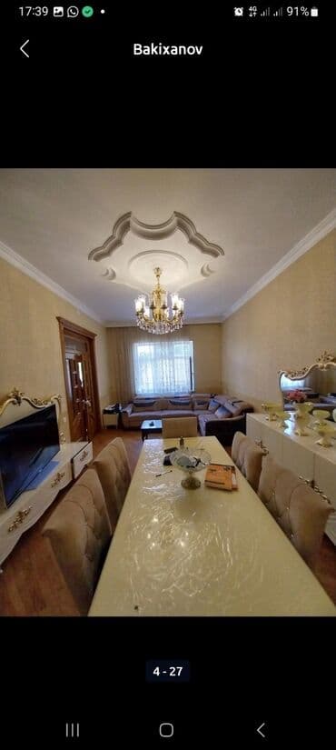 bakixanov qesebesi: Bakıxanov qəs. 6 otaqlı, 200 kv. m, Orta təmir — 6