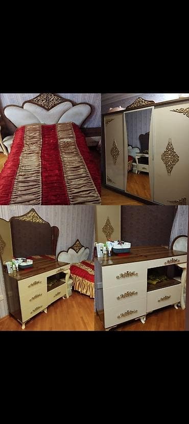 Endirim olundu 🛑🛑Yataq dəsti satılır 499₼. Matrası var.Ünvan — 1