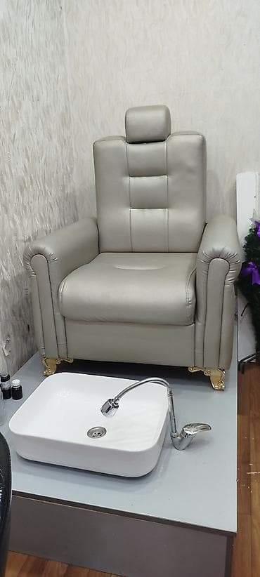 ucuz pedikur kresloları: Pedikür üçün salon kreslosu və ayaq vannası komplekti - Yüksək — 1