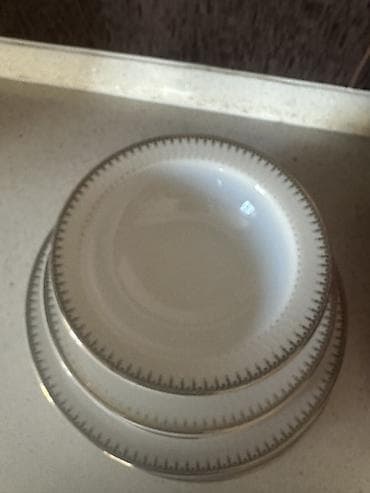 Qab-qacaq və mətbəx ləvazimatları: Nahar dəsti, rəng - Ağ, Farfor, 6 nəfərlik — 2