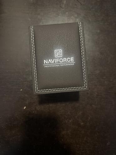 x7 smart saat: Qol saatı, NaviForce, rəng - Qara — 2