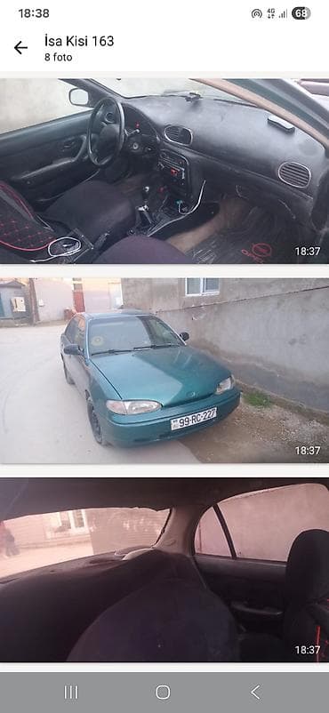 Satılır: sedan tipli minik avtomobili Model: Mazda 323 (təxmini