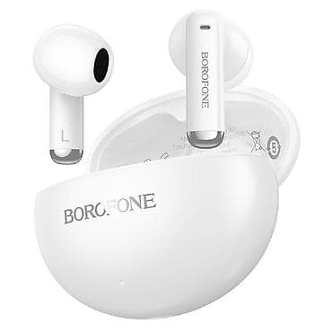 Yeni Simsiz (Bluetooth) Qulaqcıqlar, Borofone, rəng - Ağ