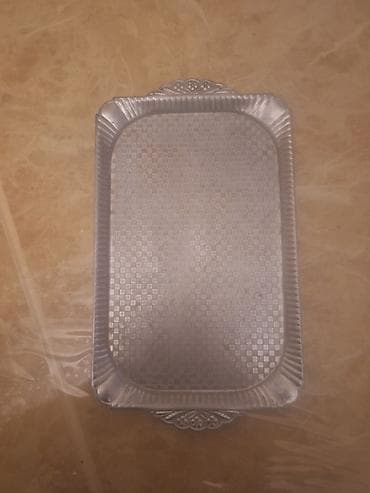 Metall süfrə sinisi / podnos - Material: yüngül metal (alüminium — 2